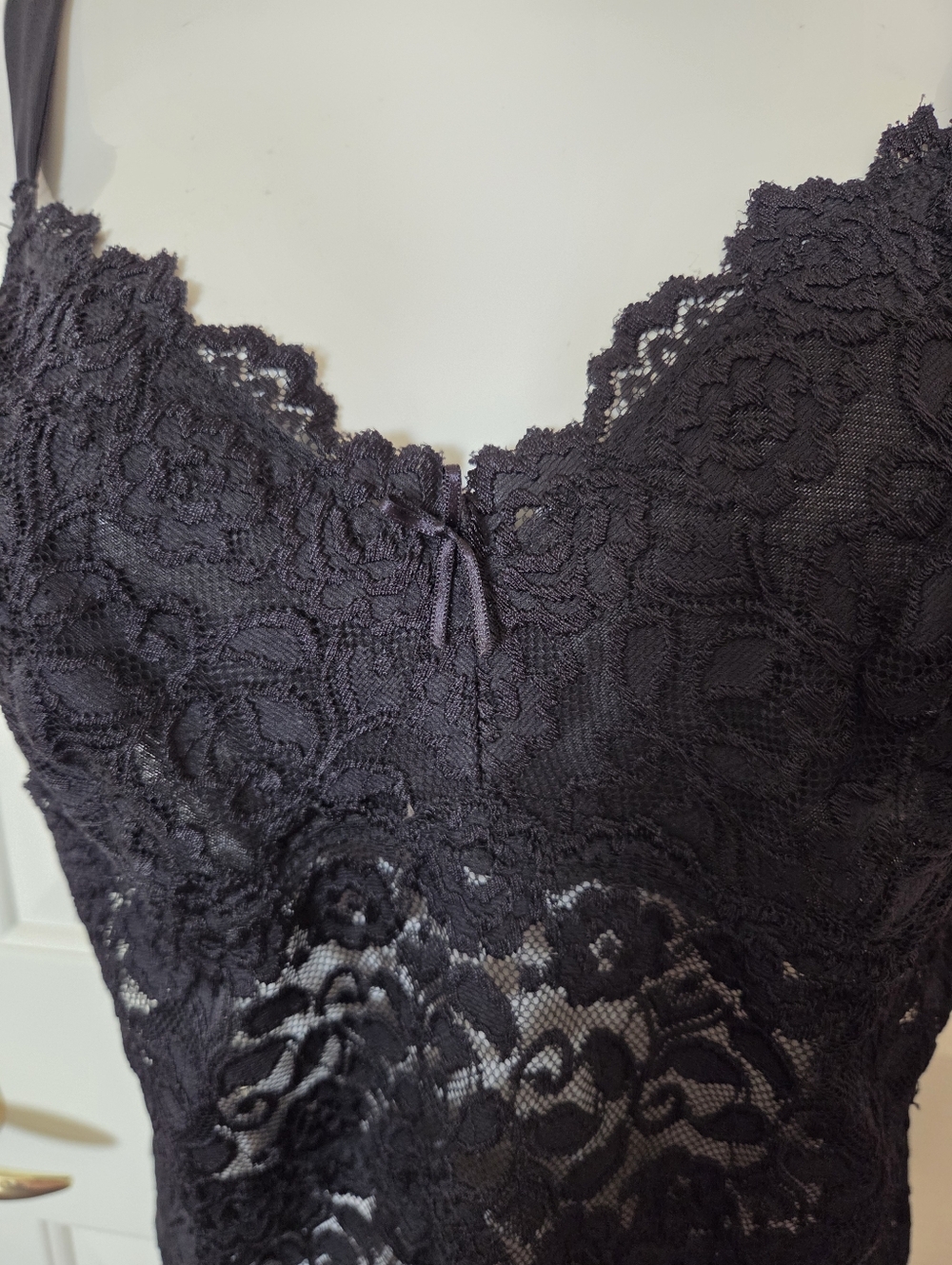 Black Lace Cami Large